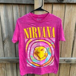Nirvana Pink T-Shirt